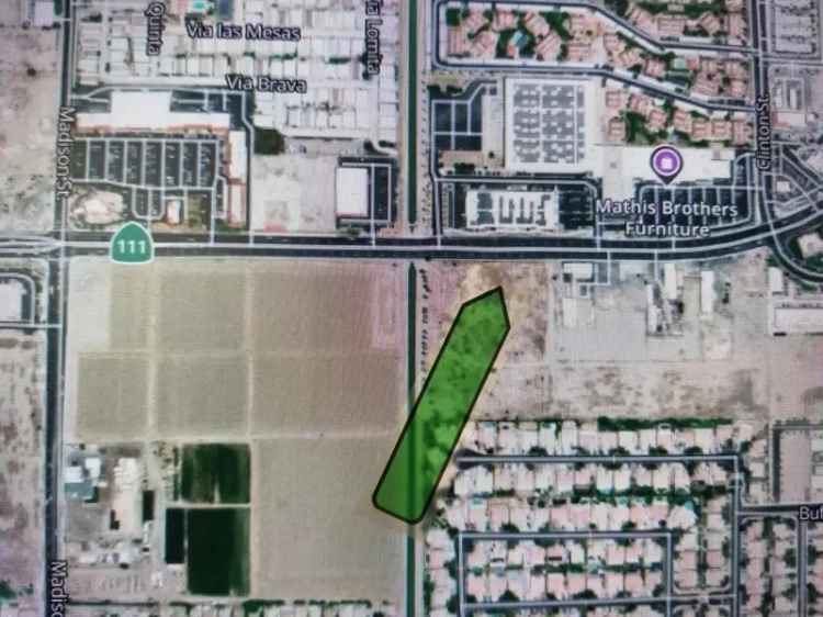 Land For Sale in Indio, California