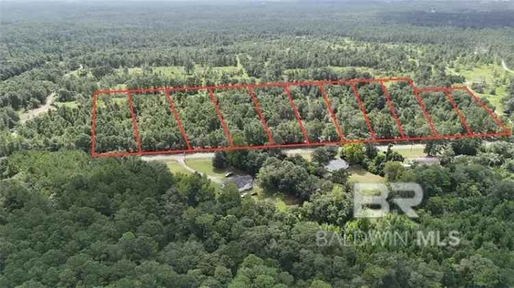 Buy Estate Sized Lot in West Mobile with Acreage and Financing Options