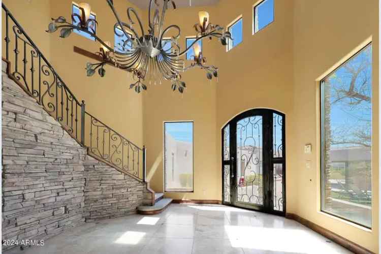 Buy Luxury Custom Home in Estrella Mountain Foothills with Pool and Casitas