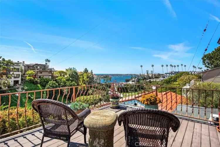 Buy House in Corona del Mar with Stunning Ocean and City Views