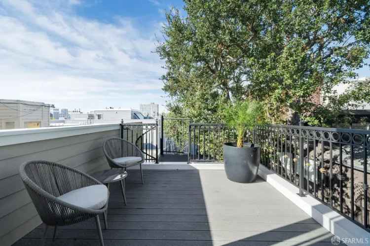 Buy Edwardian condo in Nob Hill with modern upgrades and outdoor living