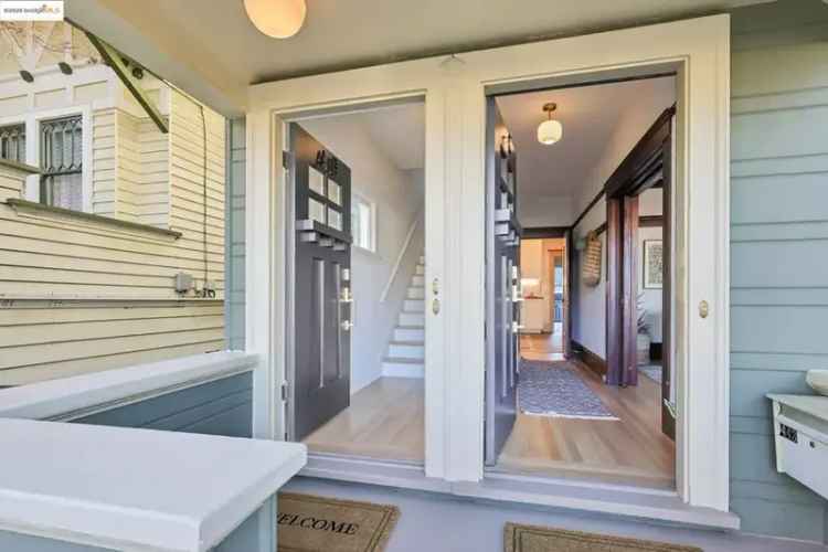 Multi Family Buy in Rockridge with Vintage Craftsman Style Features