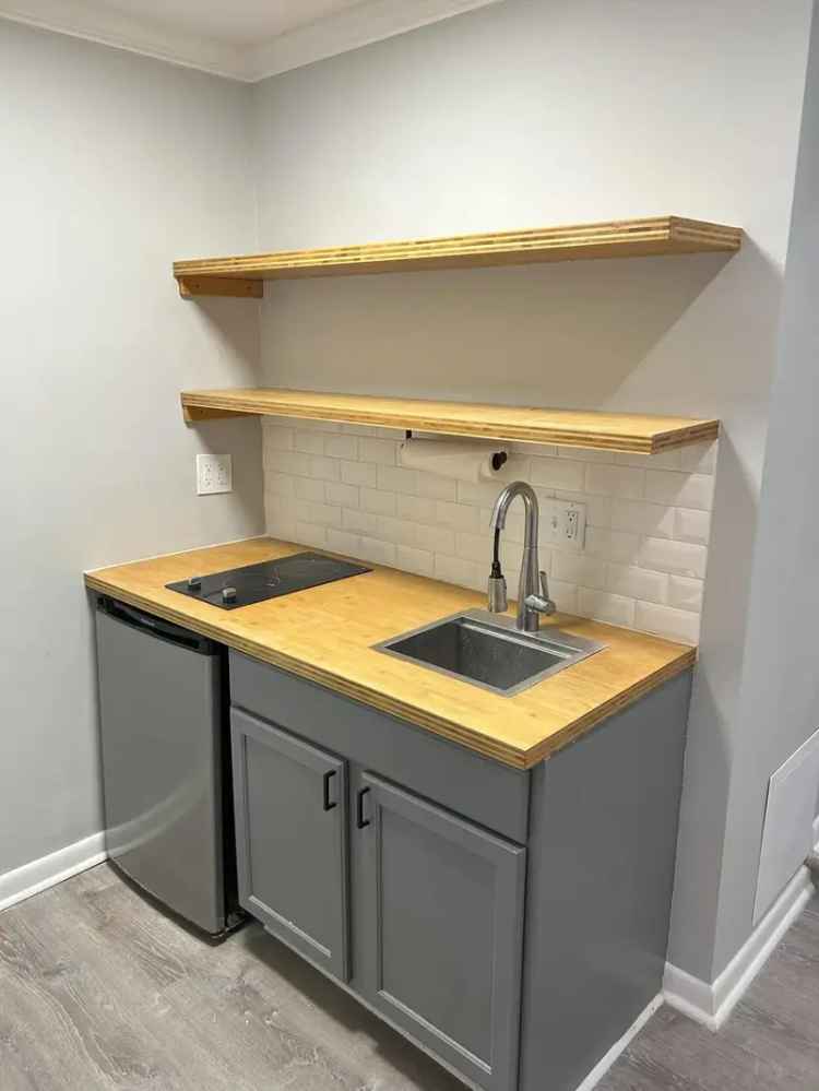 Studio Apartment for Rent in Downtown Raleigh with Cozy Features