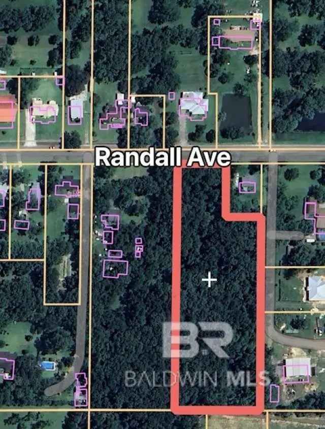 Buy Acreage in Daphne Alabama with Road Frontage and No Flood Zone