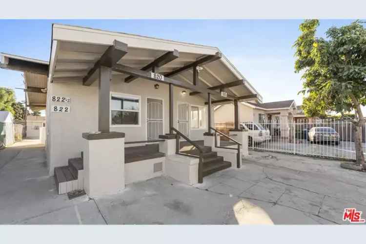 Buy 4 Unit Property in Prime Los Angeles Location with Rental Income Potential