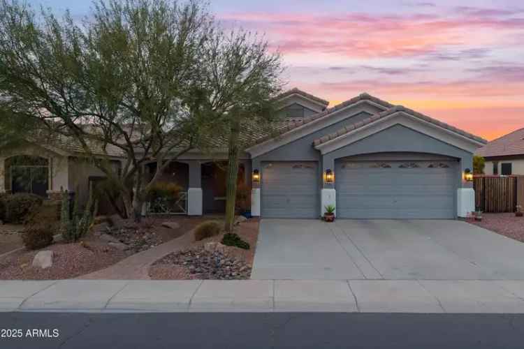 Furnished buy home in Wigwam Creek South community with modern finishes