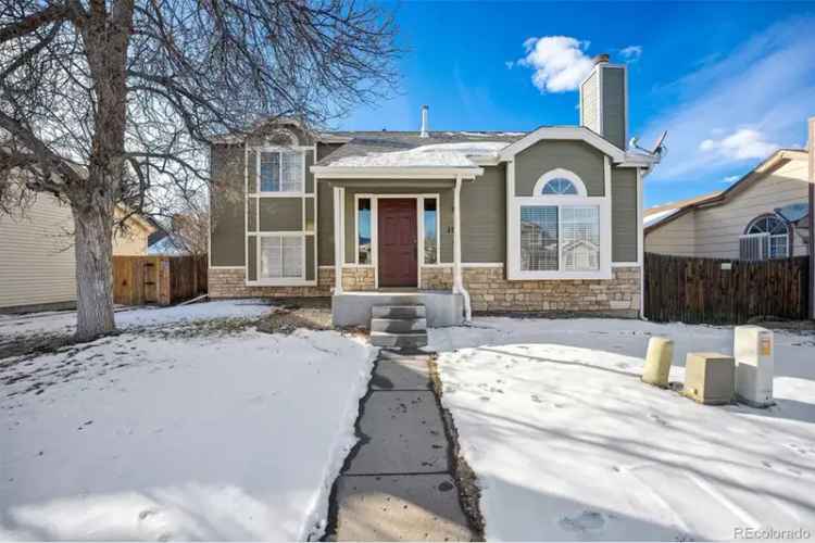 Buy remodeled home with unique features in Founders Village Castle Rock