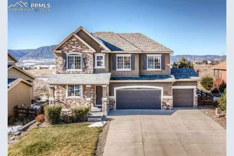 Beautiful buy home in Jackson Creek with mountain views and 5 bedrooms