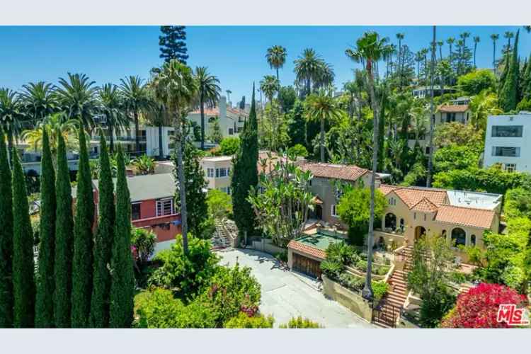 House For Sale in 2001, Holly Hill Terrace, Los Angeles, California