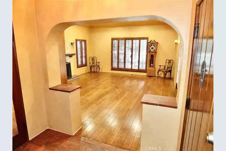 Rent Spanish Style Residence in Belmont Heights with Private Courtyard