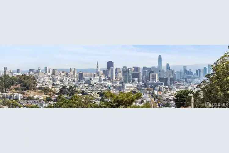 Sophisticated Buy House in Upper Market San Francisco with Skyline Views