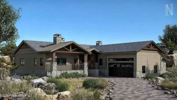 Buy Custom Home in The Preserve at Prescott with Stunning Views