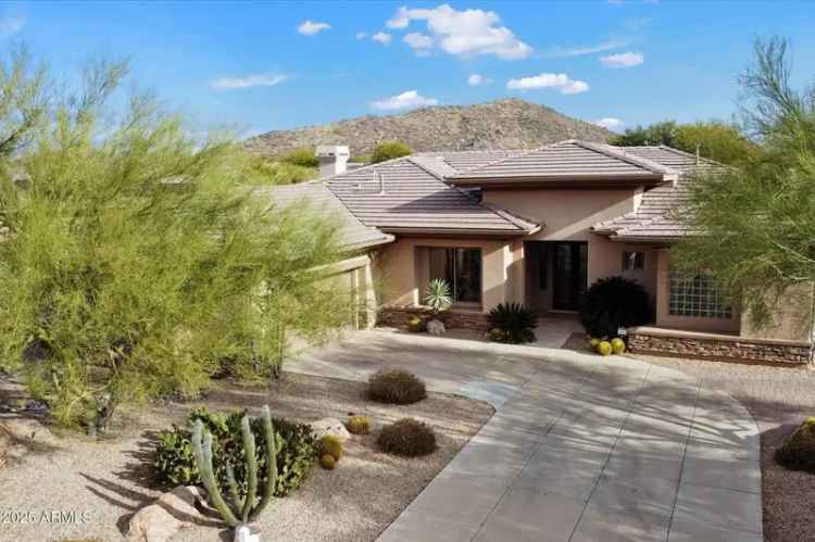 Buy House in North Scottsdale with Resort-Style Backyard and Mountain Views