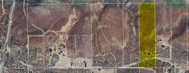 Buy vacant land in Acton CA with scenic views and versatile zoning