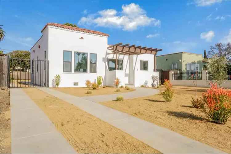 Buy house in Los Angeles with main house and brand-new ADU