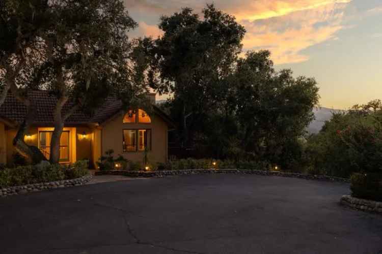 Buy Estate in Carmel Valley with Guest House and Stunning Views