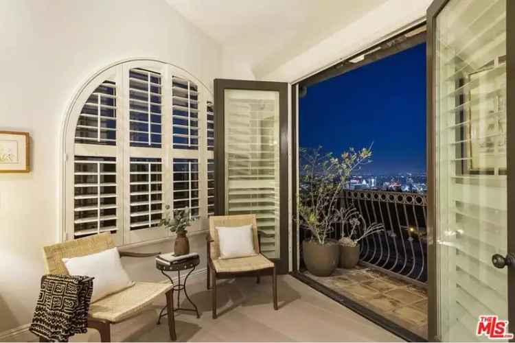 Rent Mediterranean Home in Hollywood Dell with City and Ocean Views