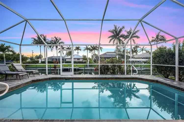 Buy Gulf Access Pool Home Cape Coral 4 Bedrooms 2 Bathrooms Updated