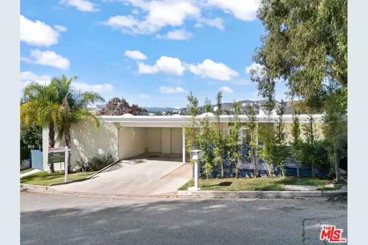 Buy Mid-Century Home in Bel Air with Stunning Views and Deck