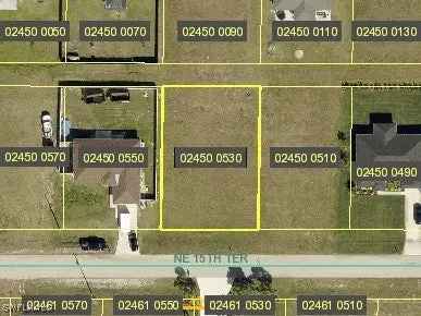 Land For Sale in 119, Northeast 15th Terrace, Cape Coral, Florida