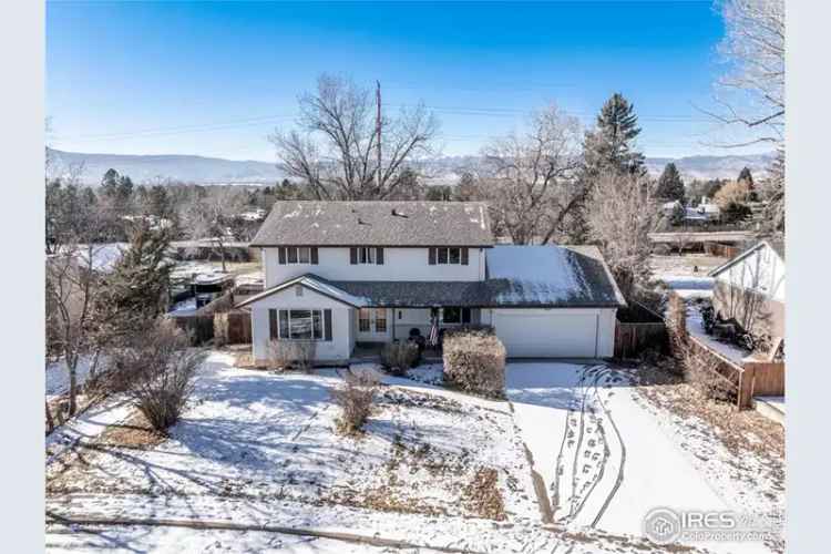 Buy Stunning 4 Bedroom House with Boulder and Foothills Views