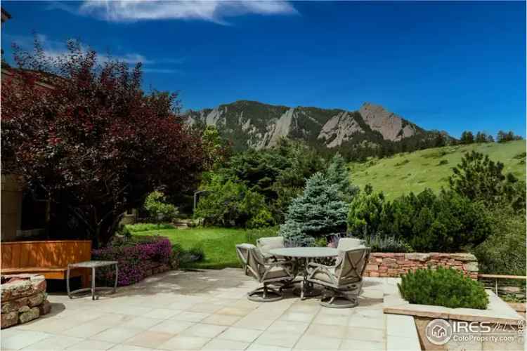 Buy iconic estate house in Boulder with stunning views and custom features