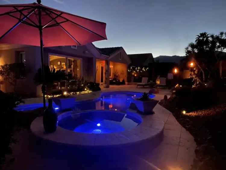 Home for Rent in Rancho Mirage with Pool and Designer Furnishings