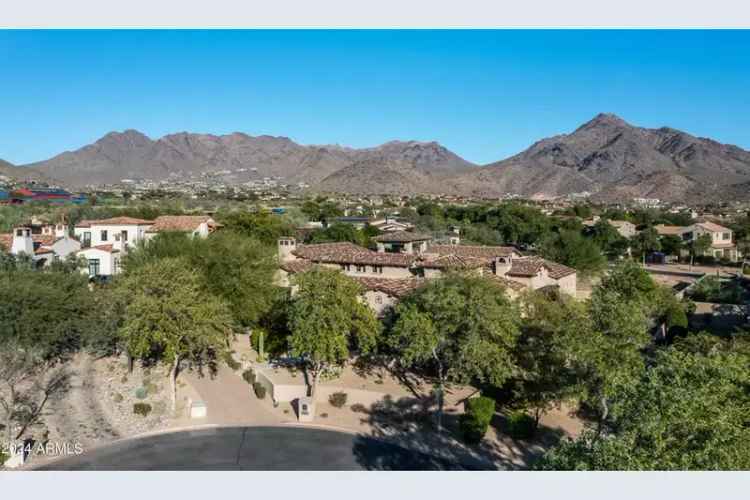 Luxury home for rent in Scottsdale with desert views and pool