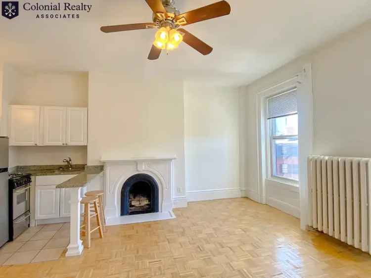 Rent Apartment Unit in Beacon Hill with Hardwood Floors and Fireplaces