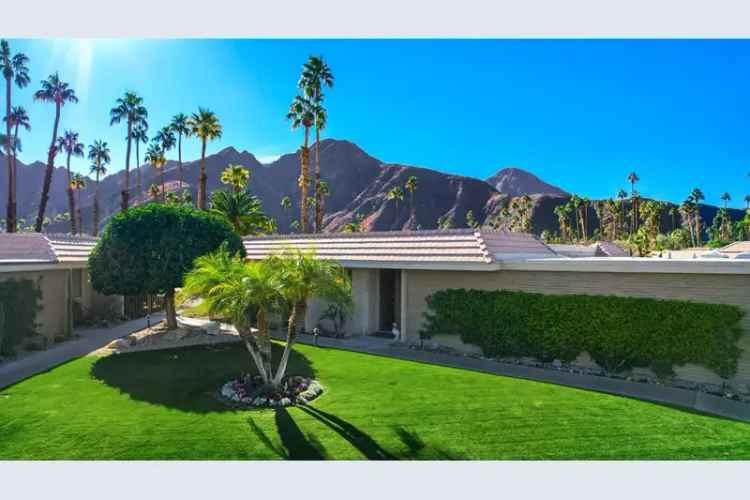 Rent luxury condo in Indian Wells with stunning mountain views