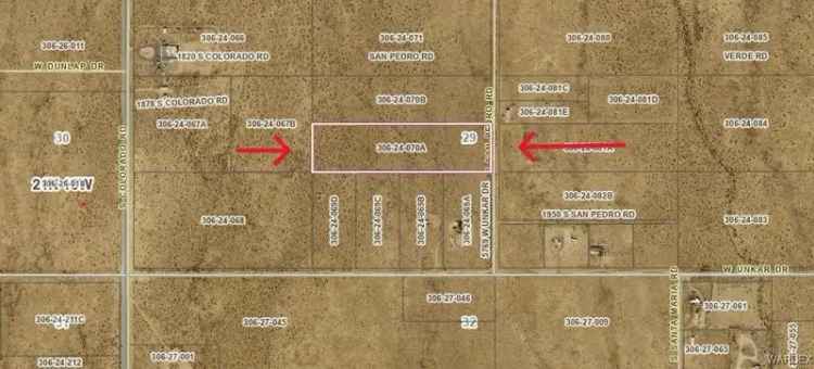 Land For Sale in Golden Valley, Arizona