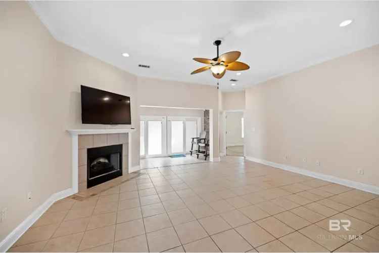 Single Level Full Brick Home for Sale in Gated Live Oak Village Subdivision