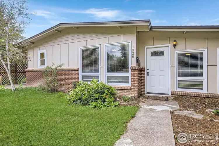 Buy Ranch Home Near CSU with Spacious Yard and Multi-Use Room