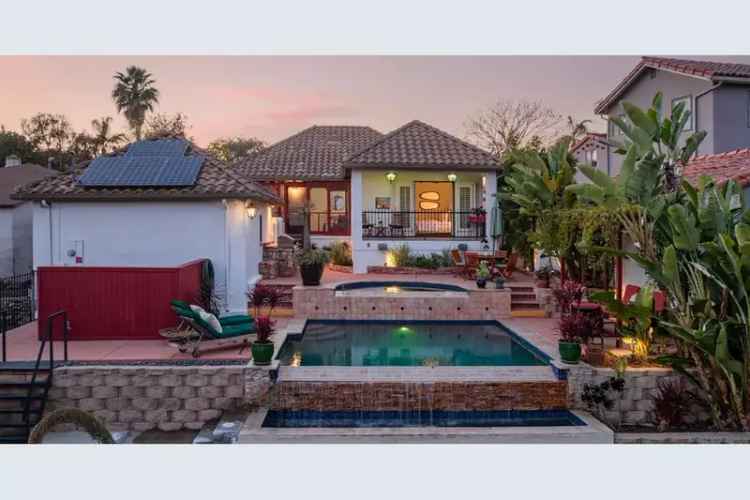 Buy Spanish Style House in Talmadge with Patios and Infinity Pool