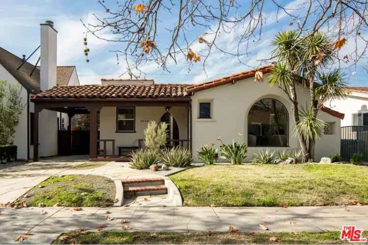 Buy Traditional Spanish Revival House in Atwater Village with Modern Touches