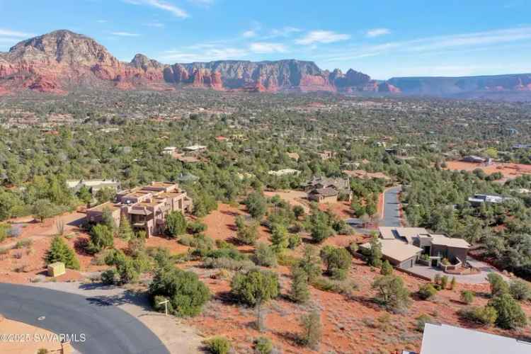 Luxury buy homesite in Sedona with panoramic red rock views