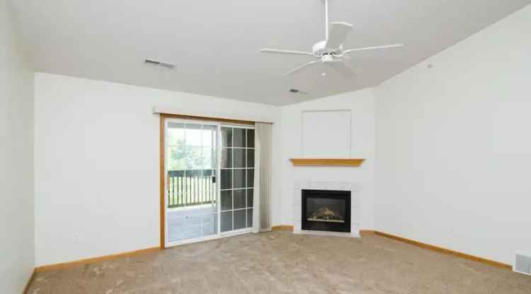 Rent Charming Apartments in Iowa City with Large Balconies and Fireplaces