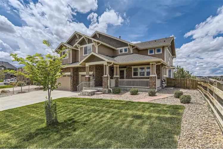 Buy 7 bedroom home in Castle Rock with stunning mountain views