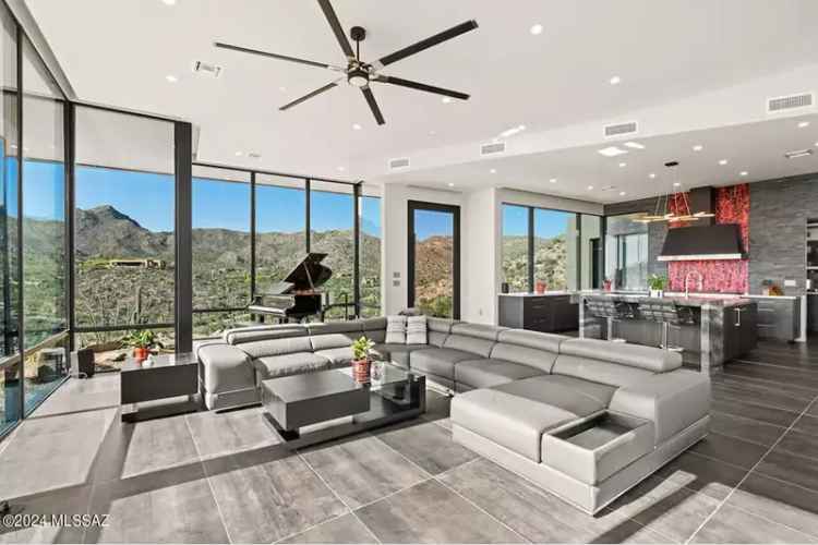 Buy Desert Modern Home in Canyon Pass Dove Mountain with Spectacular Views