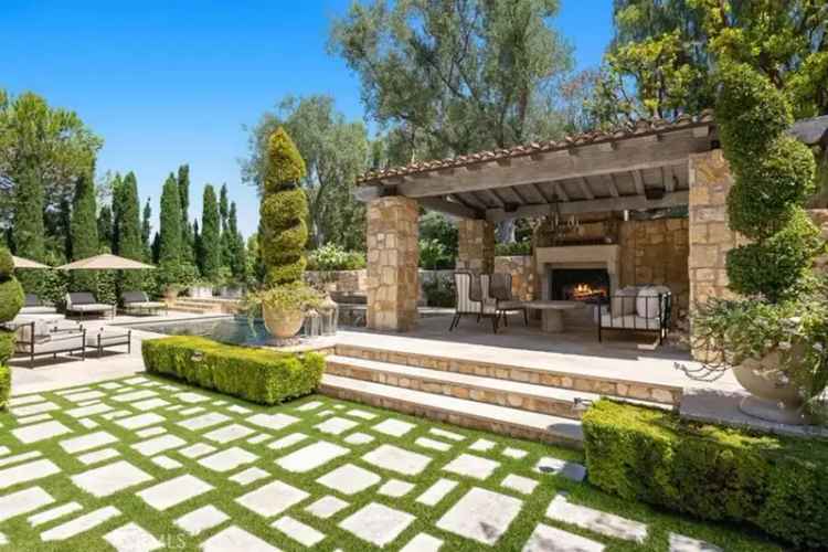 Buy Custom Estate in Shady Canyon with Pool, Spa and Luxe Features