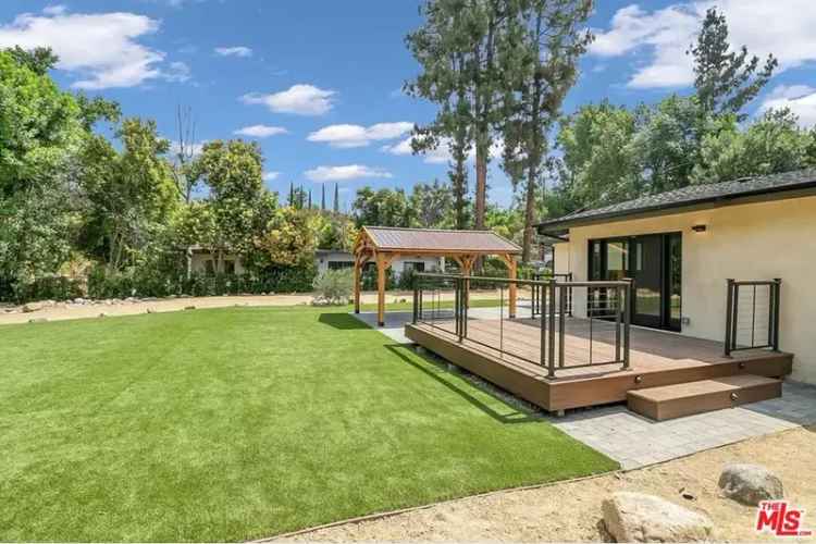 Modern Luxury Home for Sale in Tarzana Hills Near Corbin Canyon Park