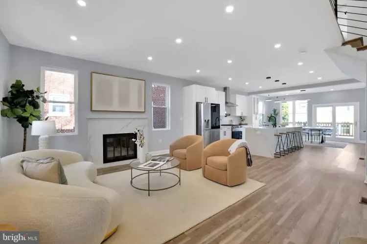 Buy Townhome in Brightwood Washington DC with Modern Features and Charm