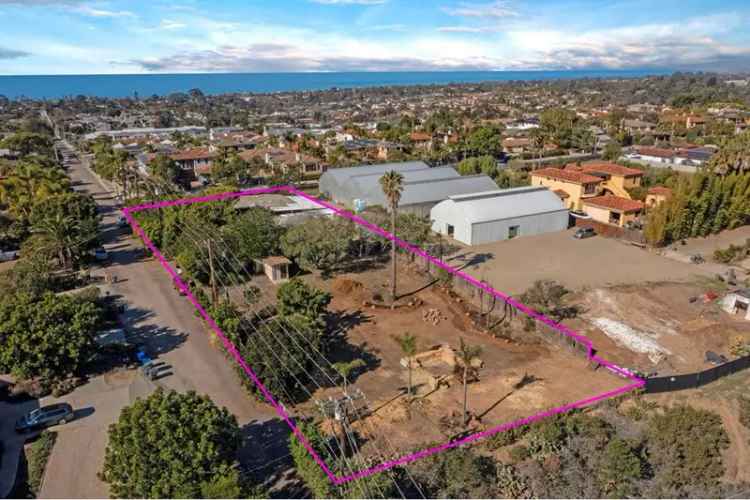 Development Opportunity Buy Property with Ocean View in Encinitas