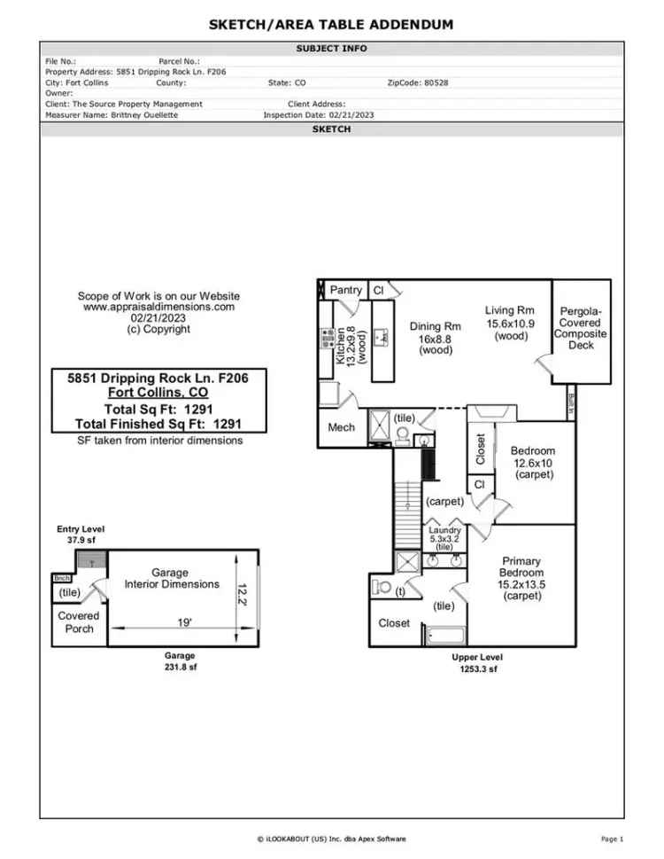 Apartment Unit for Rent