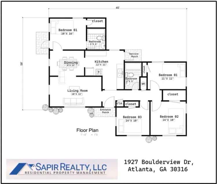 Rent Historic Craftsman Home in South Atlanta with Free Smart TV