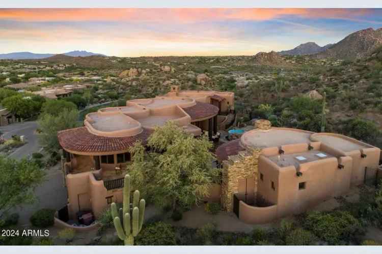 Buy Custom Resort Home with Guest House in Pinnacle Peak Hillside