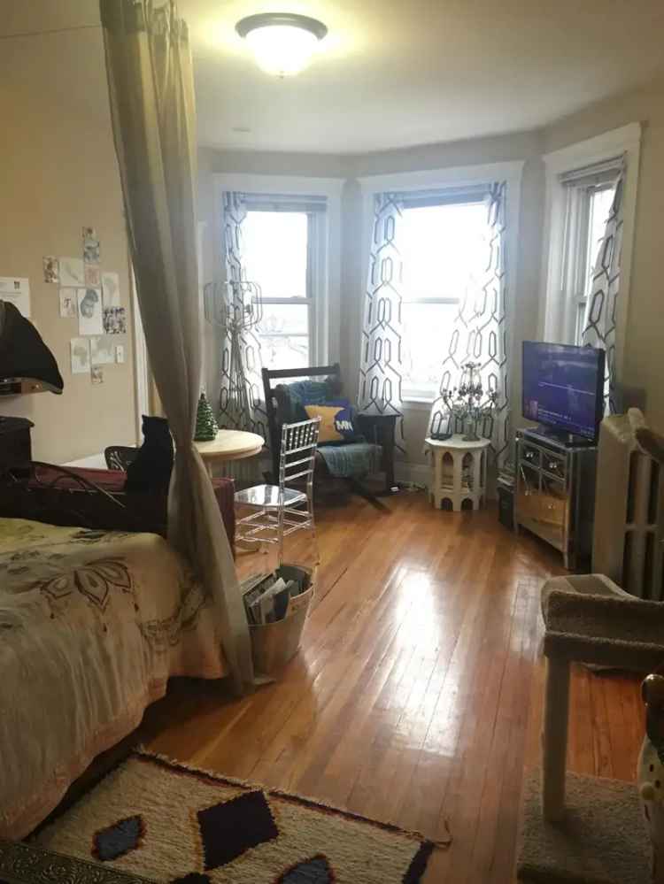 Rent Large Studio Apartment with Character on Comm Ave