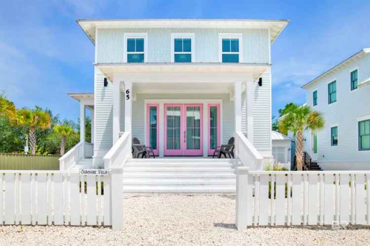 Buy house Sunshine Villa Orange Beach with modern luxury and coastal charm