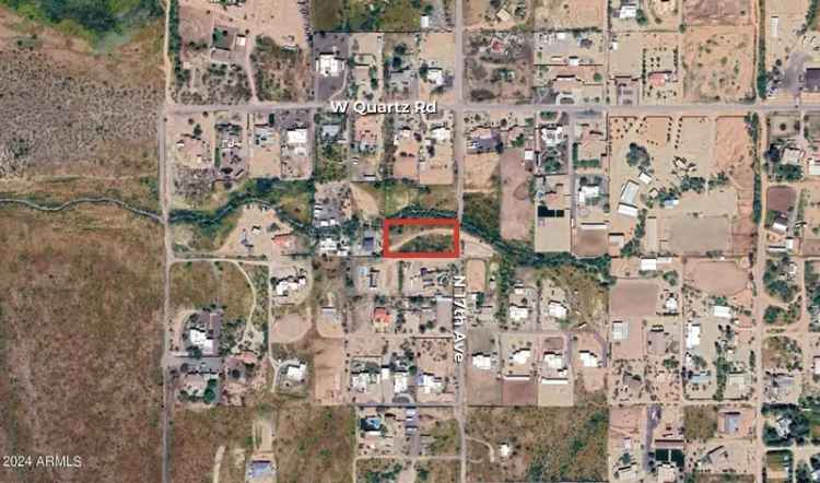 Vacant Land Auction in New River AZ with R-43 Zoning