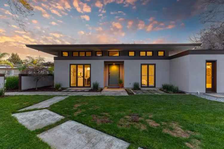 Buy Luxurious Contemporary Home in South Los Altos with Gourmet Kitchen